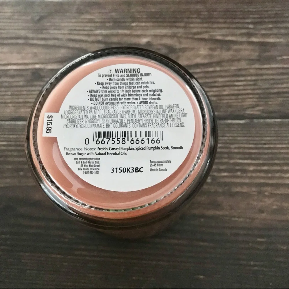 ๐30+ Hrs Pumpkin Carving Single Wick Candle - Picture 3 of 4
